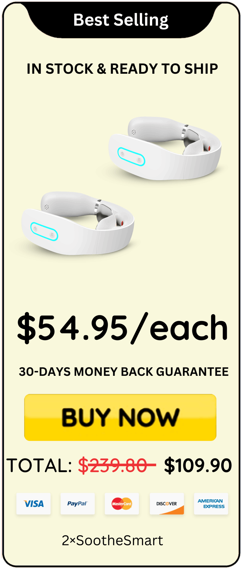 SootheSmart offer price 